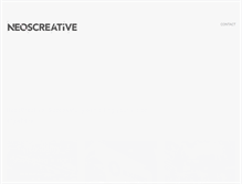 Tablet Screenshot of neoscreative.com